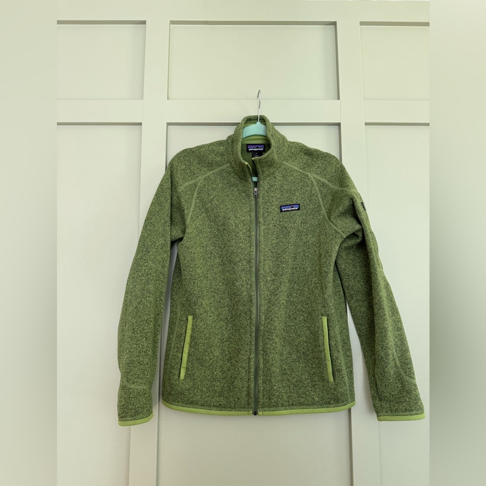 Patagonia Olive Full-Zip Fleece Jacket- New w/o tags